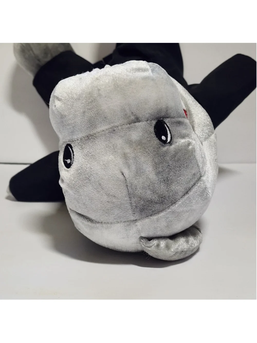 Build-A-Bear Toothy Shark Plush Stuffed Animal In Groom Tuxedo Suit Retired BAB